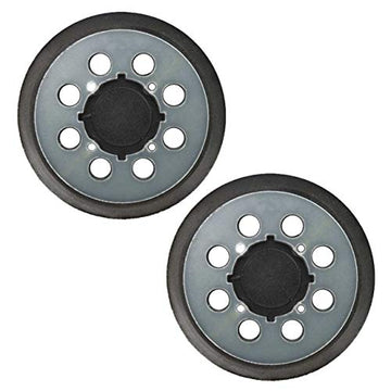Superior Parts RSP54 5" Dia 8 Vacuum Holes Hook & Loop Sanding Pad for Dewalt N329079 (Pair)